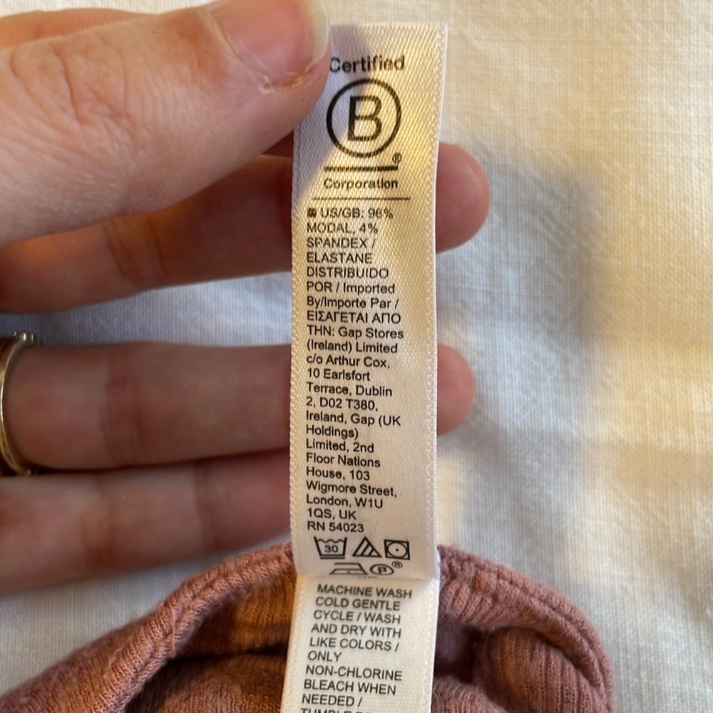 Athleta Ribbed Sleep Bra/Bralette - Picture 4 of 4